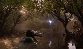 Screenshot from the video game Metal Gear Solid Delta: Snake Eater