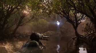 Screenshot from the video game Metal Gear Solid Delta: Snake Eater