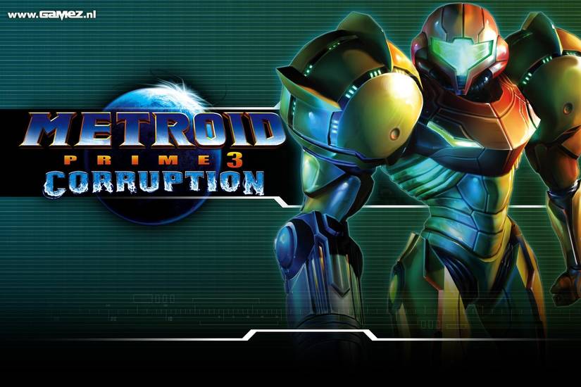 Poster for the video game Metroid Prime 3: Corruption