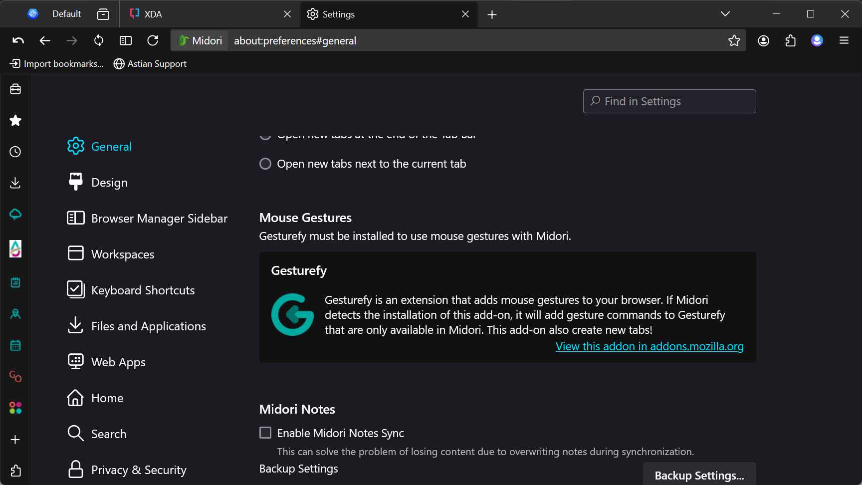 Midori browser sample image 3