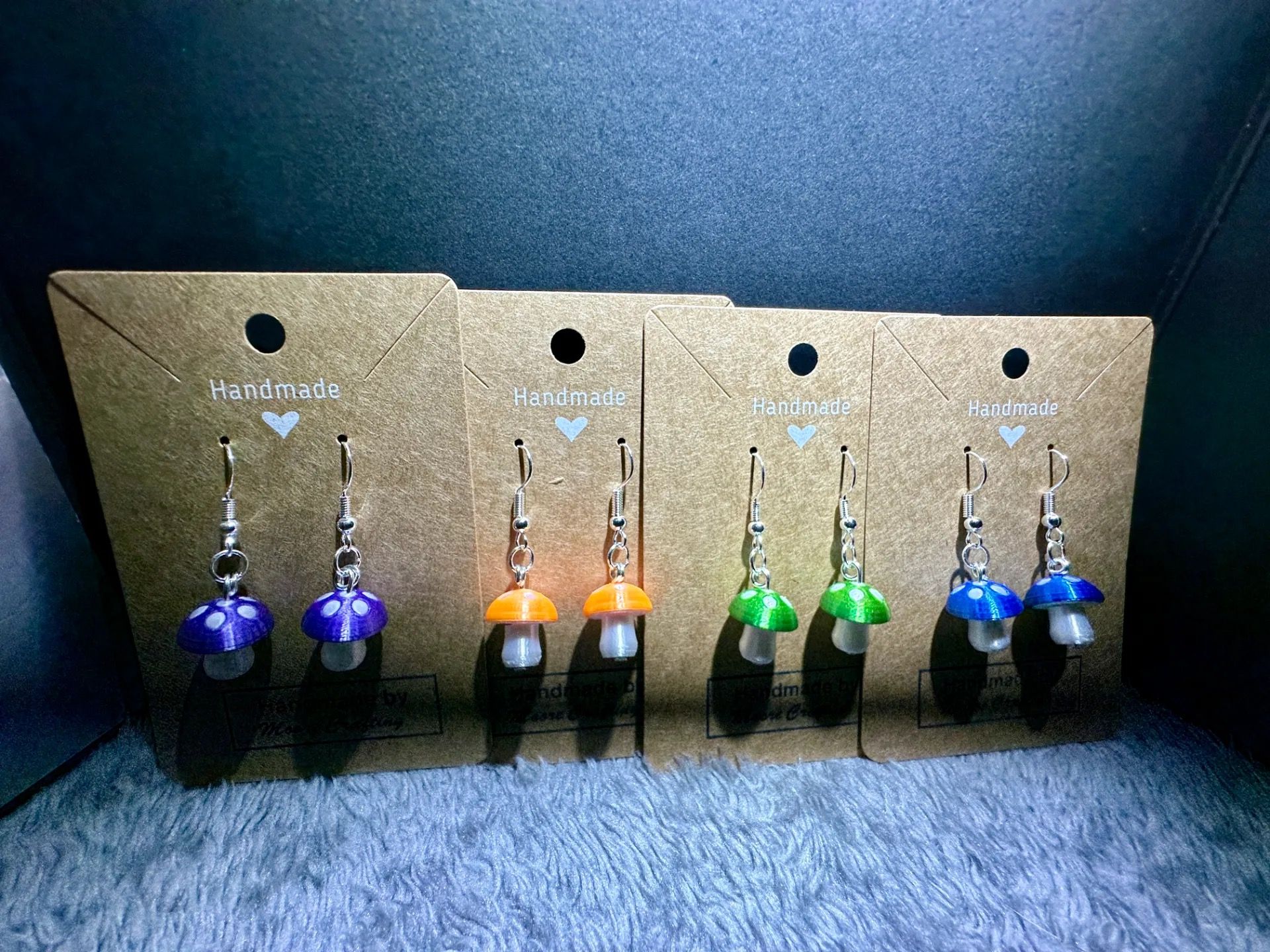 Mushroom Earrings
