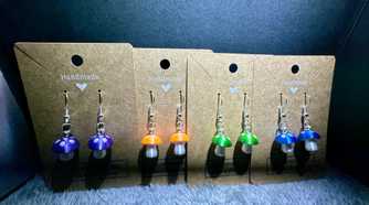 Mushroom Earrings