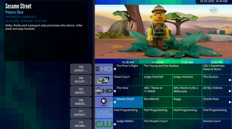 MythTV EPG