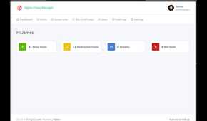 nginx proxy manager dashboard