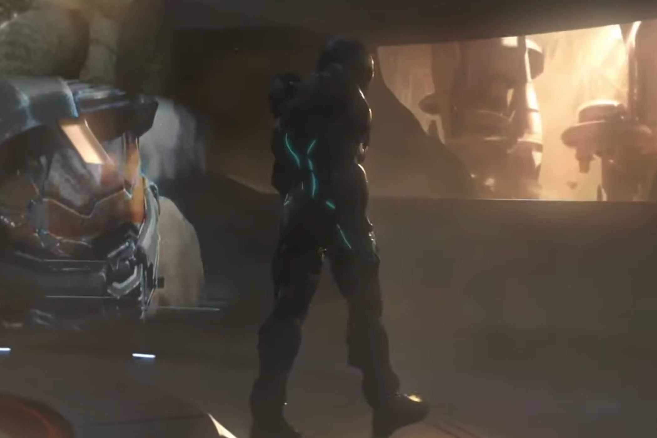 Halo: Master Chief Collection Spartan Lock walking on ship