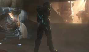 Halo: Master Chief Collection Spartan Lock walking on ship