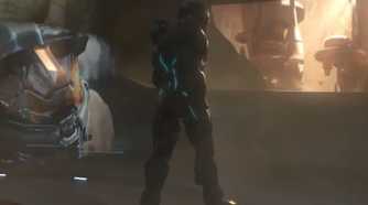 Halo: Master Chief Collection Spartan Lock walking on ship