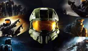 Halo: The Master Chief Collection Master Chief logo and game images