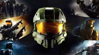 Halo: The Master Chief Collection Master Chief logo and game images