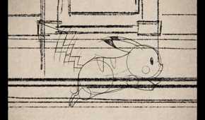 Pokémon Legends Z-A drawing of Pikachu running