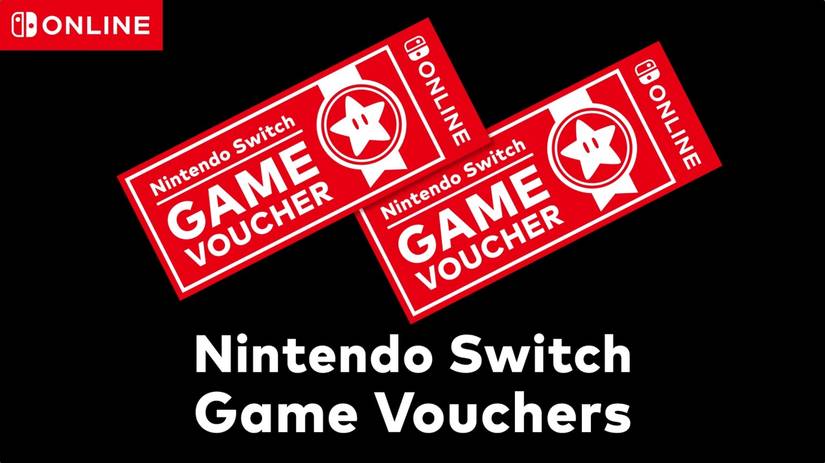 Screenshot of Nintendo Switch Online game vouchers