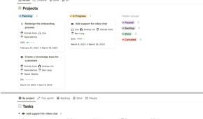 Notion Kanban Active View