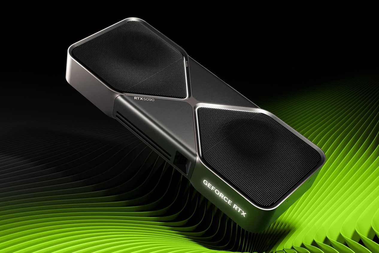 Nvidia RTX 5090 official product image