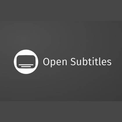 Open subtitles icon for Jellyfin plugin