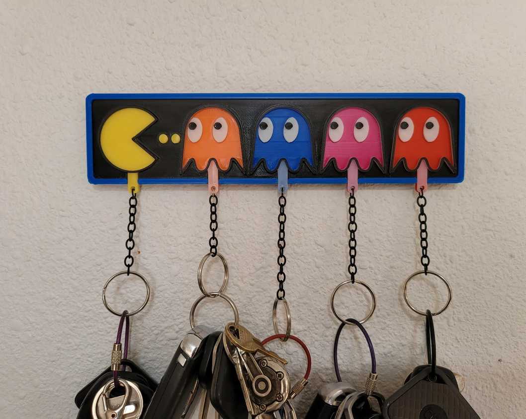 Pac Man Key Holder