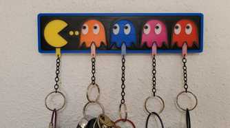 Pac Man Key Holder