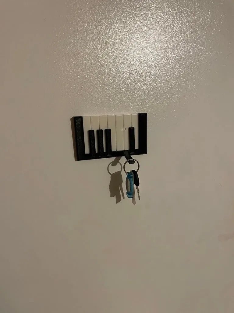 Piano Keys - Key Hooks by BlueSkyDragon16