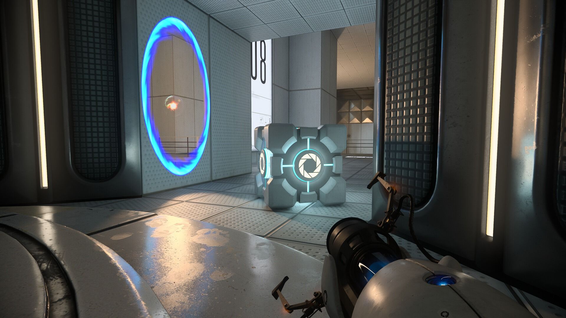 screenshot from portal with rtx