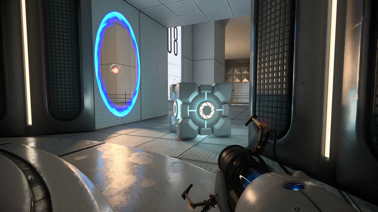 screenshot from portal with rtx