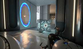screenshot from portal with rtx