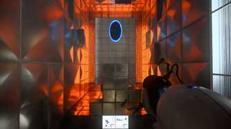 screenshot from portal with rtx