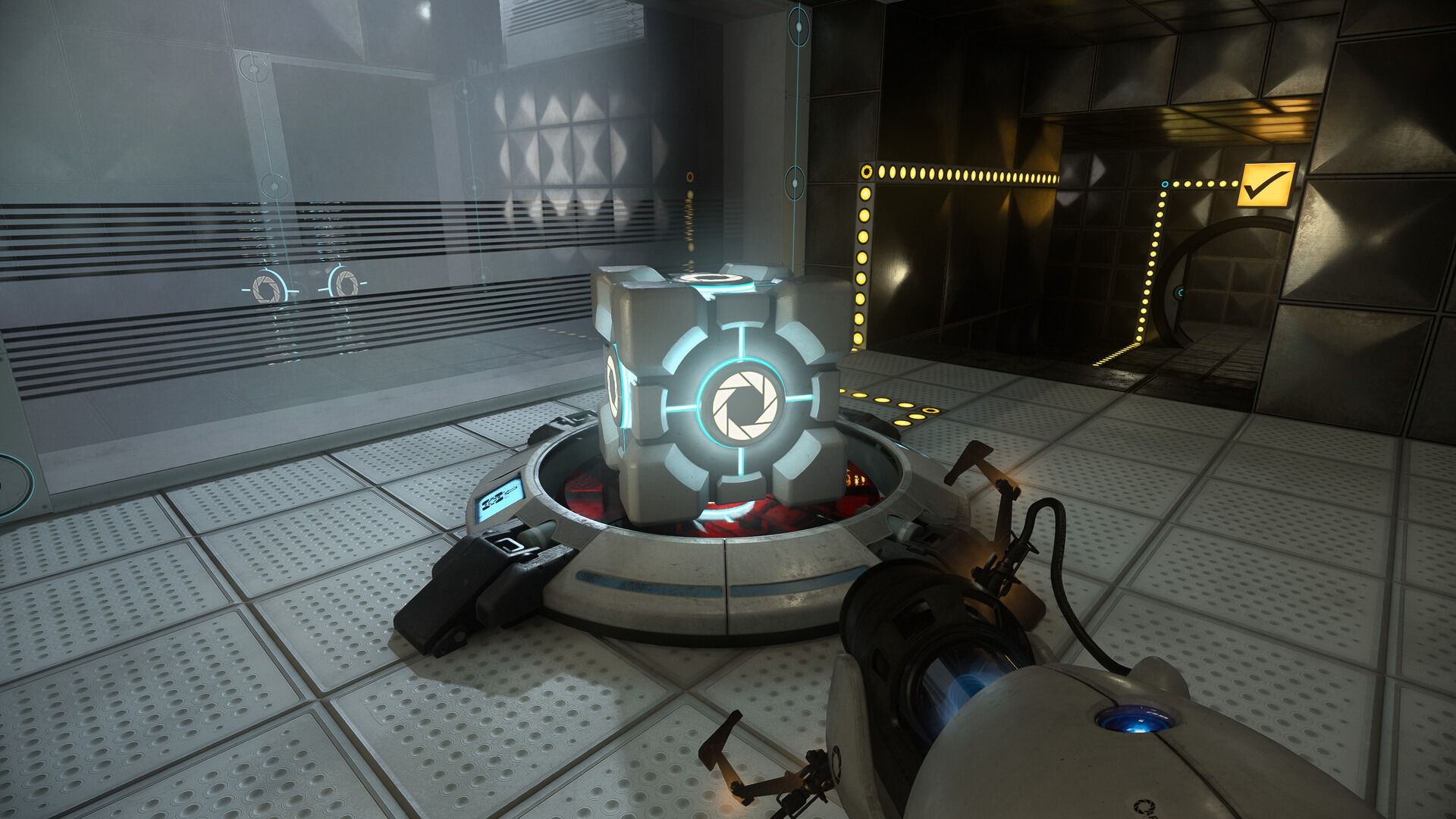 screenshot from portal with rtx