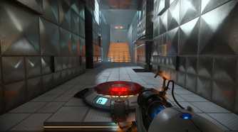 Screenshot from Portal with RTX.