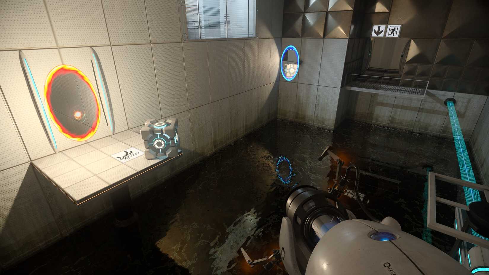 screenshot from portal with rtx