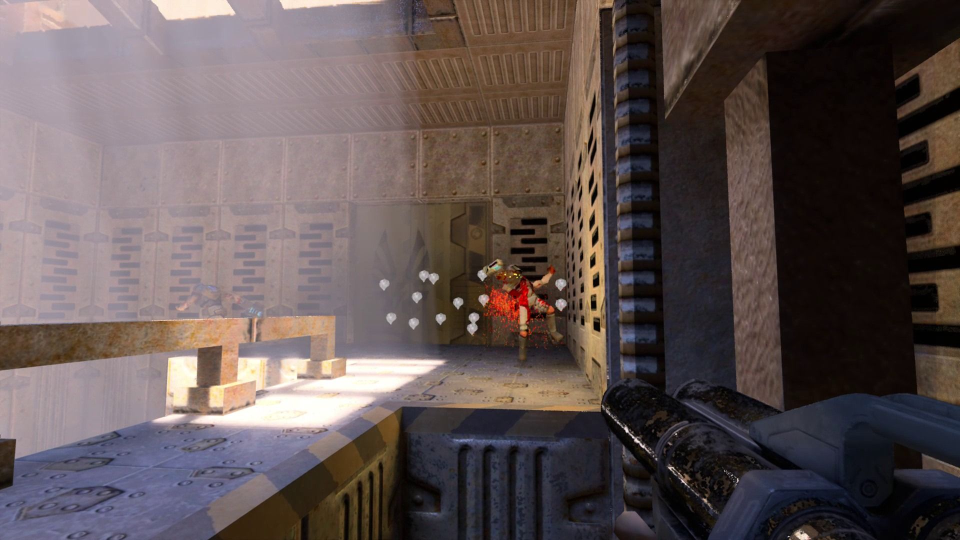screenshot of quake 2 rtx