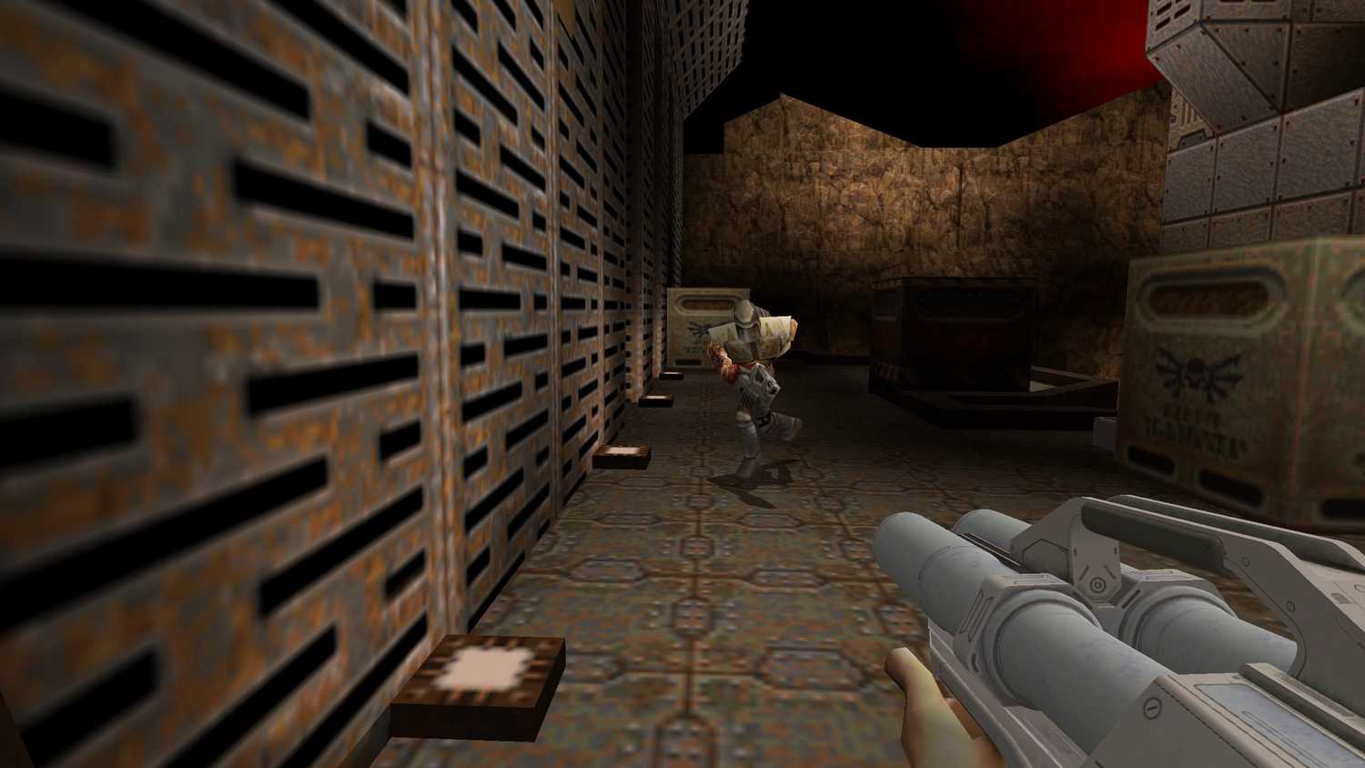 screenshot of quake 2 rtx