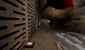 screenshot of quake 2 rtx