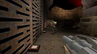 screenshot of quake 2 rtx