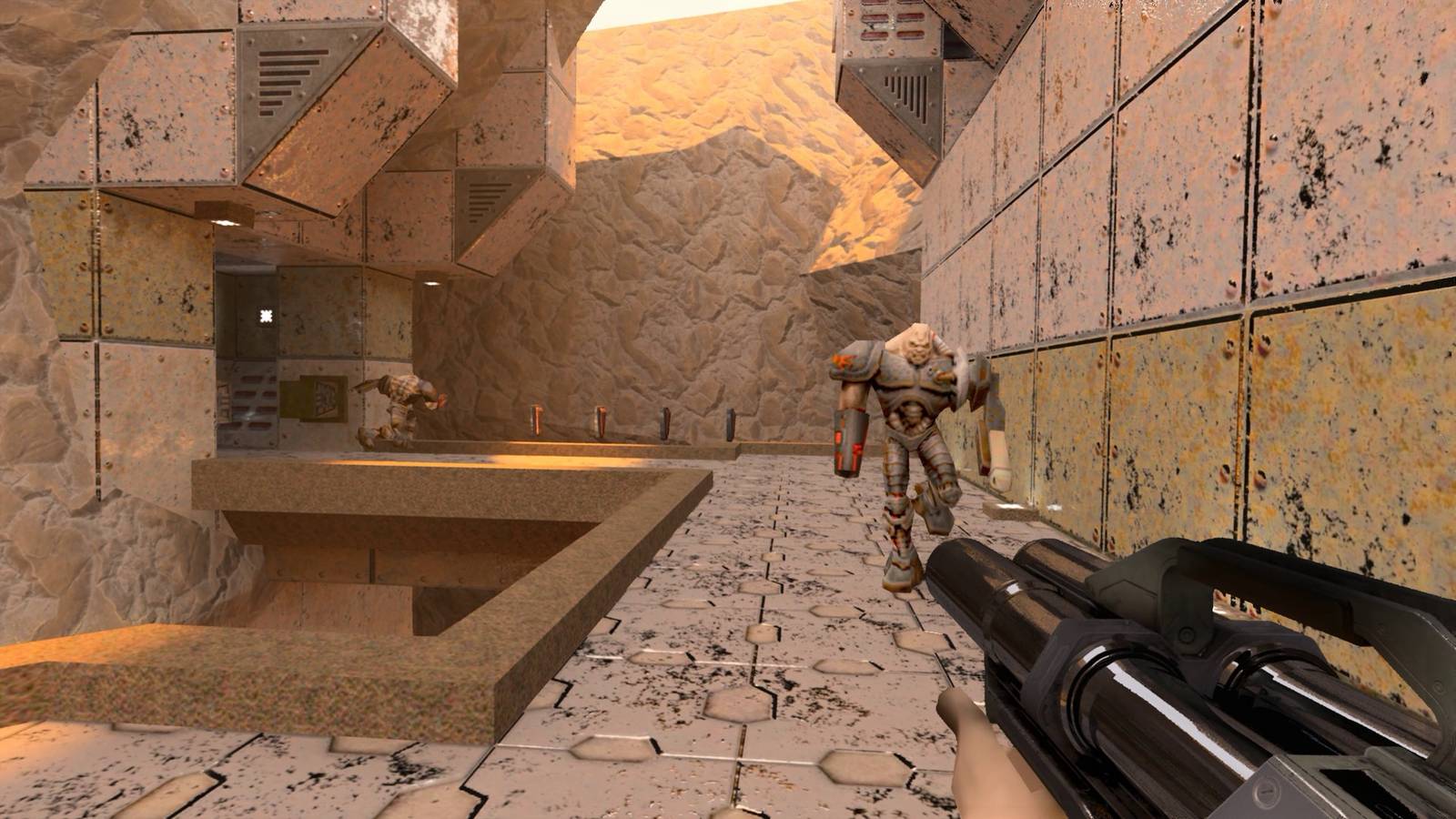 Software Rendered Quake Playing this AI-rendered version of Quake II feels like a fever dream ...