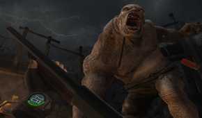 Screenshot from the video game Resident Evil 4 VR