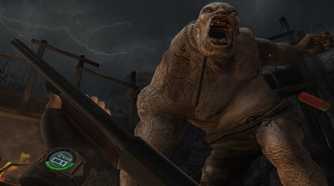 Screenshot from the video game Resident Evil 4 VR
