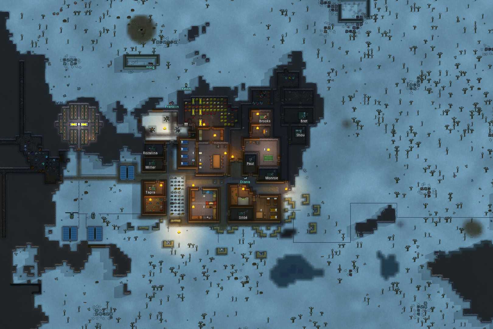 Screenshot from the game RimWorld