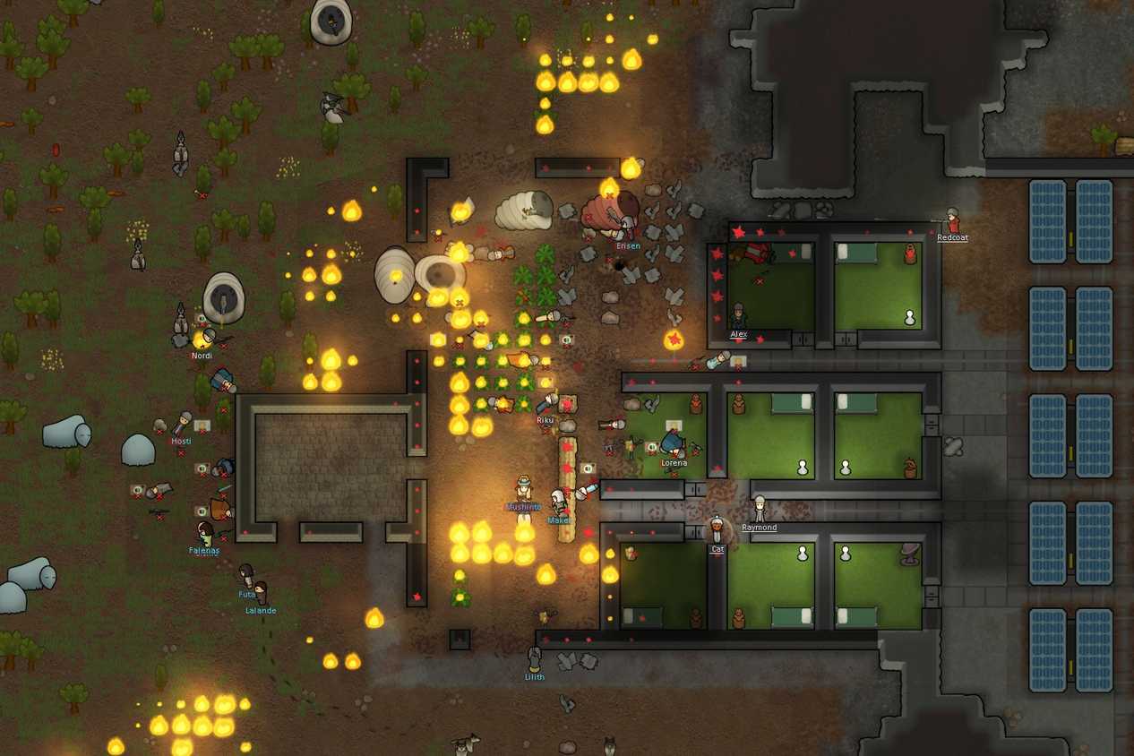 Screenshot from the game RimWorld