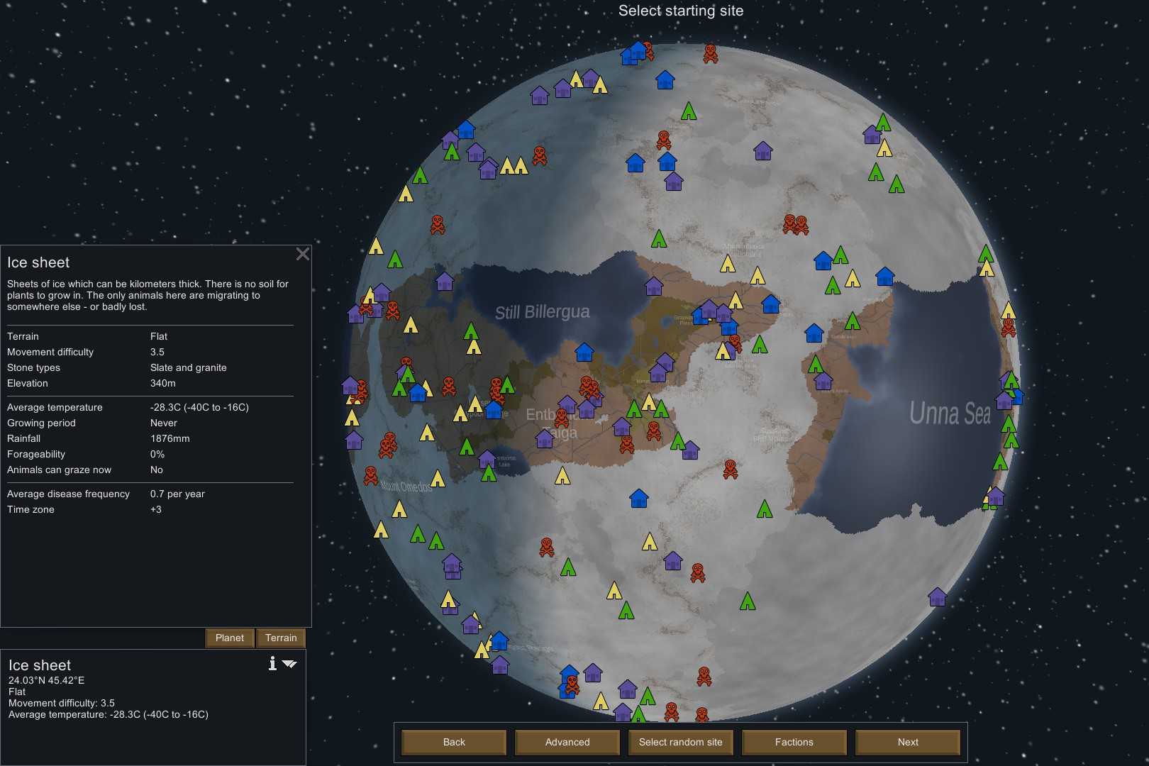 Screenshot from the game RimWorld