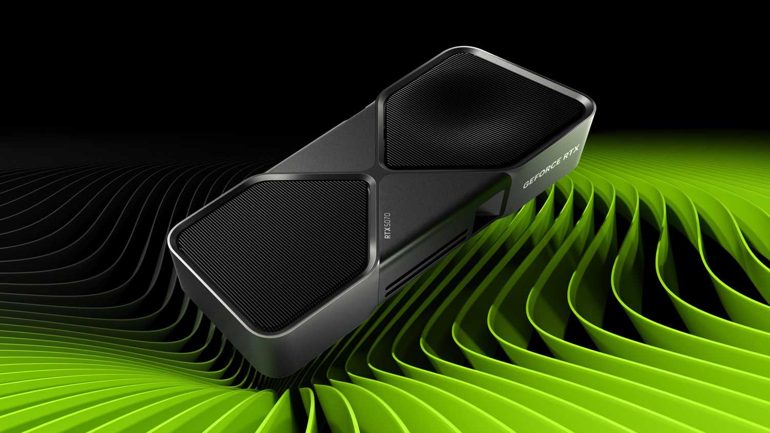 Render of the RTX 5070 from Nvidia