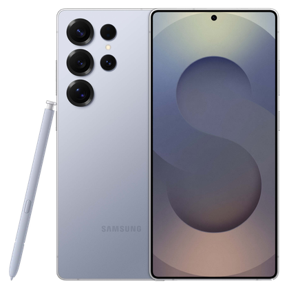 Samsung Galaxy S25 Ultra in Titanium Silver Blue