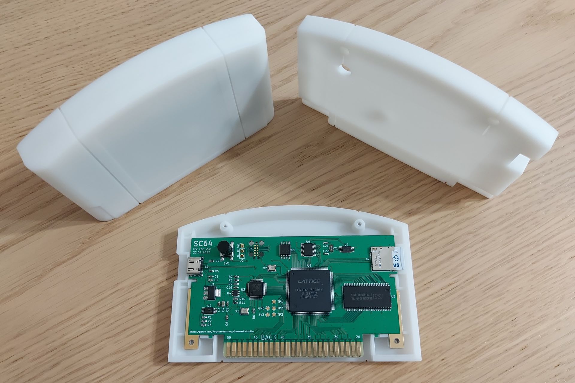 A cross section of SummerCart64