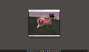 A screenshot of project64