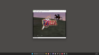 A screenshot of project64
