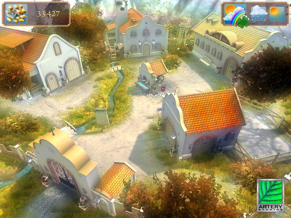 A screenshot from the game Secret of the Magic Crystals