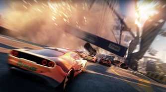 Screenshot from the game Split Second