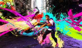 A screenshot of gameplay from Street Fighter 6.