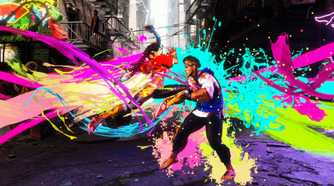 A screenshot of gameplay from Street Fighter 6.