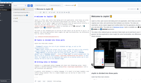 Joplin tabs plugin