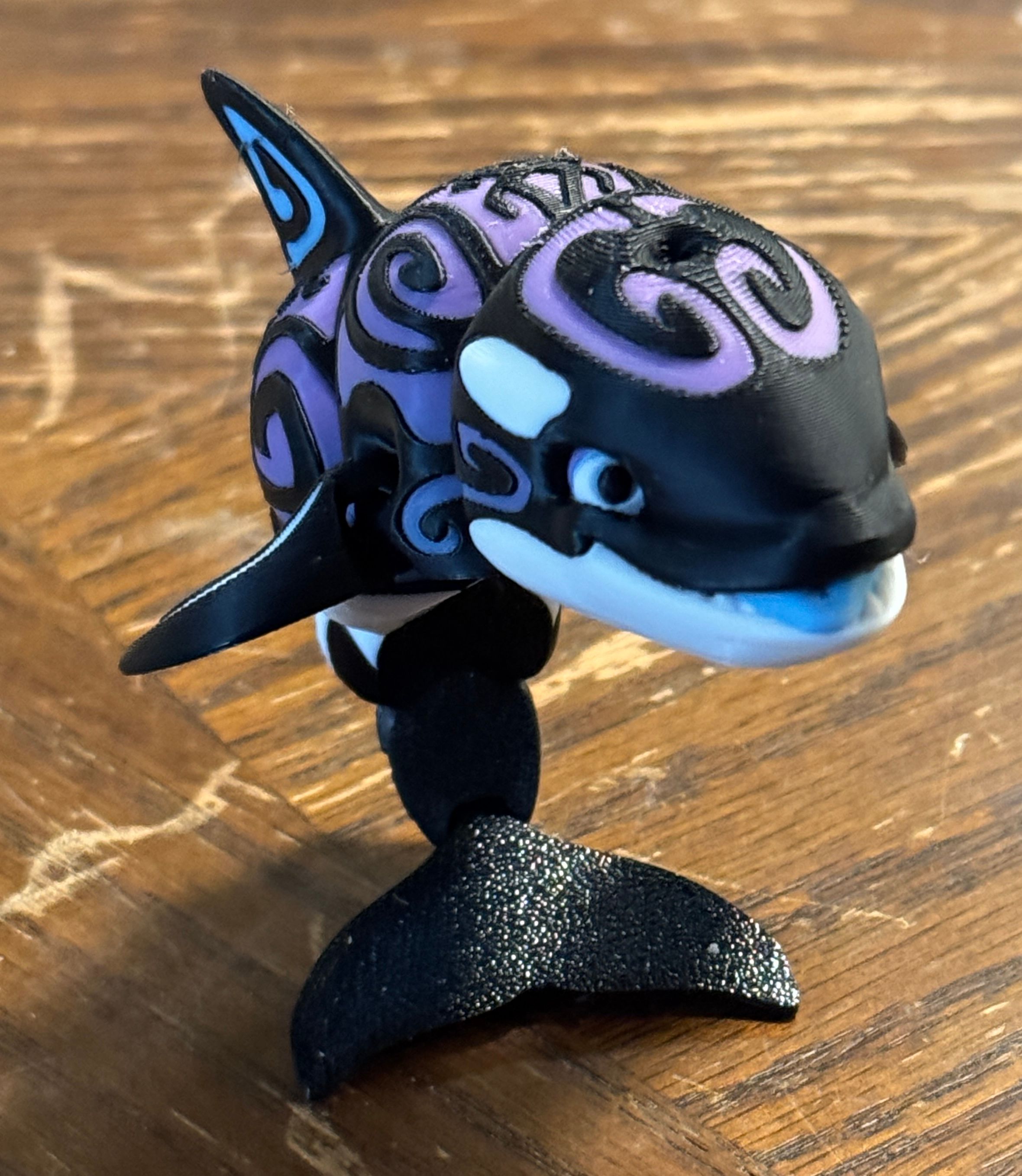 tattooed orca