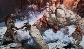 Screenshot from the video game The First Berserker: Khazan